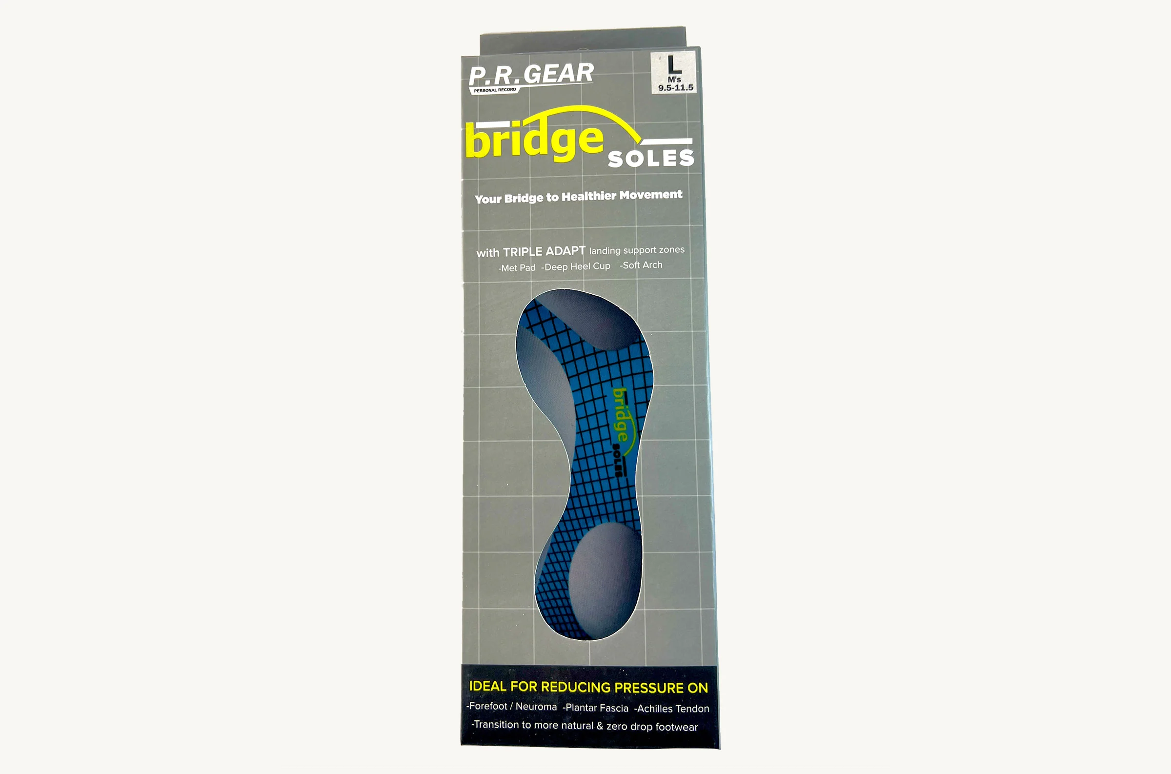 Bridge Soles - 3/4 Length Insole - Image 5